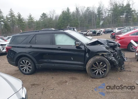 2020 Ford Explorer St from USA, damaged, VIN 1FM5K8GC9LGC71502